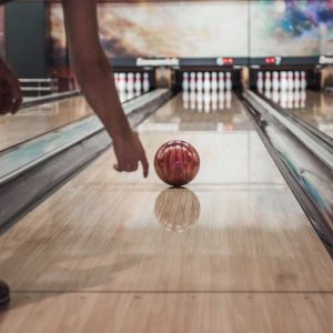 bowling close up