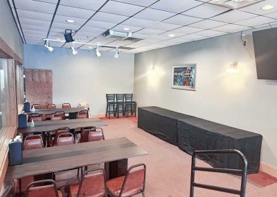 party room at the bowl and brew in Annandale MN